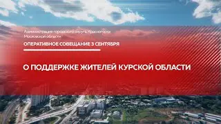 О поддержке жителей Курской области