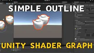 Simple and Fast Outlines in Unity | Shader Graph Tutorial