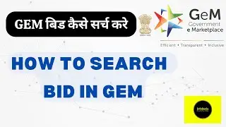 How to Search Bid in GeM | Advance trick for bid search in gem portal | Gem Bid कैसे सर्च करे ?
