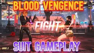 Tekken 8 Nina Blood Vengence Suit Gameplay