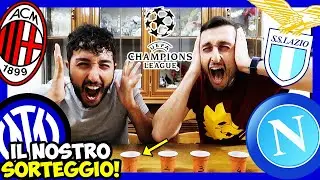 😱 I nostri SORTEGGI di CHAMPIONS LEAGUE 2023-2024‼️ [MILAN-INTER-NAPOLI-LAZIO]