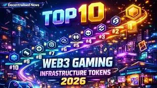 Top 10 Web3 Gaming Infrastructure Tokens to Buy in 2026