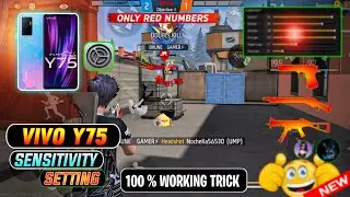 Free Fire Headshot Setting [ 2024 ] | VIVO Y75 Sensitivity+dpi Setting | DPI FOR Vivo ff