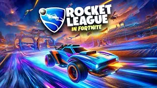 ROCKET LEAGUE Cars Racing In FORTNITE