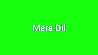 Ek Bewafa Hai Green Screen Status | Mera Dil Jis Dil Pe Fida Hai | Whatsapp Status|| Sta tus Zone