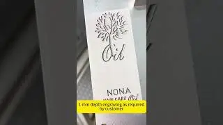 Deep Engraving by BOGONG LASER ENGRAVER