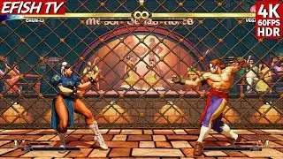 Chun-Li vs Vega (Hardest AI) - Street Fighter V | 4K 60FPS HDR
