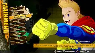 My Hero Academia One's Justice 2 Main Menu
