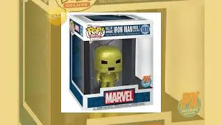 Marvel Iron Man Hall of Armor Iron Man Model 1 Deluxe Funko Pop! Vinyl