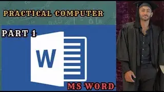 MS Word Practical Part 1 ||Second Year Practical Computer Science 2023 #computerscience #practical