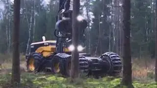 The Ecolog 590D Tree Cutting Machine.