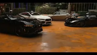 Cyberpunk 2077 I Pathtracing and real car brands