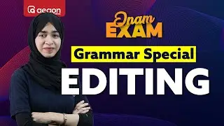 ONAM EXAM | GRAMMAR SPECIAL | EDITING | SSLC | #onamexam2024 #english