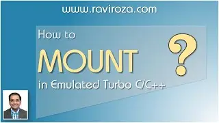 How to Mount in Emulated Turbo C/C++ (Gujarati)