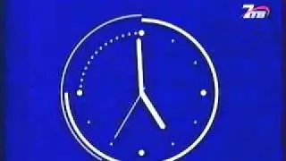 7TV idents and clock (2004-2005)