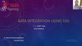 [Arabic] ETL | SSIS | Data Integration | 3. debug script task with example 