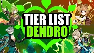 Los Mejores Personajes de Dendro - Tier List Genshin Impact
