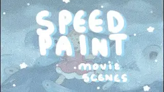 ☆ponyo movie scene speed paint☆