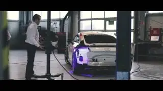 3D scanning and design of racing car AUDI TTS