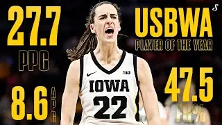 The USBWA Player of the Year Caitlin Clark's HISTORIC 2022-23 Season Highlights 🔥