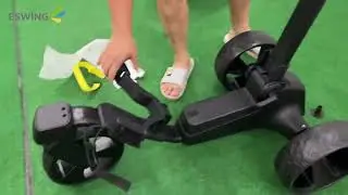 Eswing electric golf trolley.You can contact me or visit our Alibaba store if you are interested.