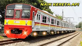 NAIK KERETA API ~ Dokumentasi Mudik Lebaran Paling Seru !!