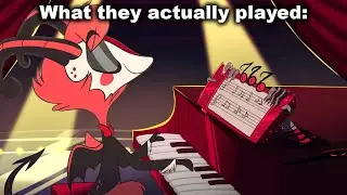 Pianos are Never Animated Correctly... (Hazbin Hotel)