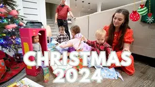 CHRISTMAS DAY 2024 VLOG 🎄🎅🏼✨ | pure chaos but we loved it! | KAYLA BUELL