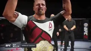 Играю в UFC 2  №1(Бой за чемпионский пояс)