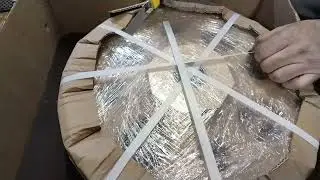 Unpacking the Berezina band saw! A band saw purchased on Ozon.