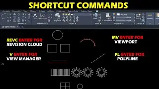 PART 3- SHORTCUT COMMANDS IN AUTOCAD FOR BEGINNERS