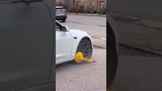 I bet you It costed more to fix the damage than removing the boot (payup) 