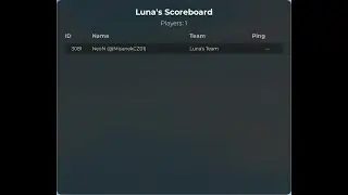 FREE Roblox Custom Scoreboard [Version 1.0.0] 🔥 | Showcase + Download (Discord)