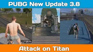 BGMI 3.8 UPDATE - TOP 10 FEATURES, ERANGEL TRAINS , NEW JETPACK | PUBG 3.8 UPDATE FULL GAMEPLAY