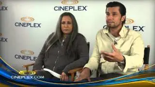 Deepa Mehta and the cast of Beeba Boys