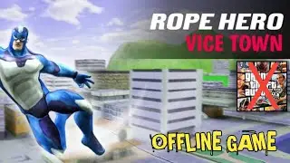 rope Hero vice town GTA v feels in mobile game 💯😍#video