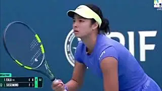 ALex Eala vs  siegemund second round miami open 2026