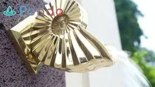 Brass Water Spout - Elegant and Functional Water Feature