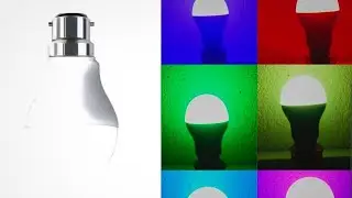 LED bulb ko rangeen bulb kese bnate hain making a decoration party bulb at home