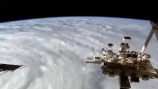 Cyclone Debbie from the International Space Station (ISS). Mar 26th 2017, 06:28Z (4.28PM AEST)