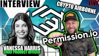 Permission's Vanessa Harris & Crypto Airborne - Clip #1 - From Google and Microsoft to Permission.io