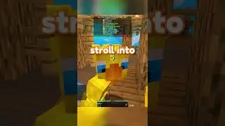 jumpscare in minecraft bedwars...
