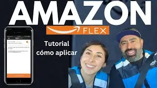 APLICAR A AMAZON FLEX DRIVER / Tutorial y requisitos / Amazon flex driver 2024 Español