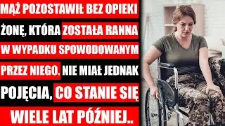 Mąż Pozostawił Bez Opieki Żonę, Która Została Ranna W Wypadku Spowodowanym Przez Niego..