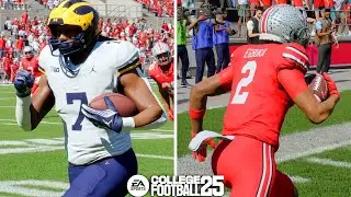 Michigan vs Ohio State Big 10 Championship | College Football 25 | Full Game Simulation