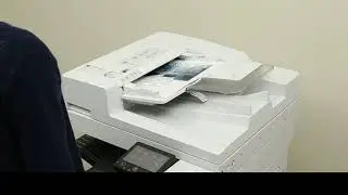 Сканирование и сохранение документов на Canon imageRUNNER C3025i