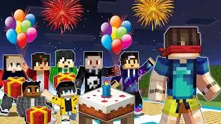 Everyone has a Surprise for My Birthday Party in Minecraft (Tagalog)