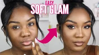 DETAILED SOFT GLAM MAKEUP FOR BLACK WOMEN | STEP BY STEP FOR BEGINNERS | Imani Lee Marie
