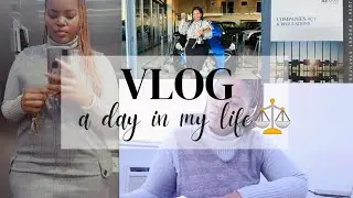 A DAY IN THE LIFE OF A CANDIDATE ATTORNEY | LAW VLOG 1