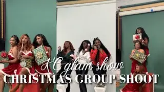 Christmas Photo shoot BTS
